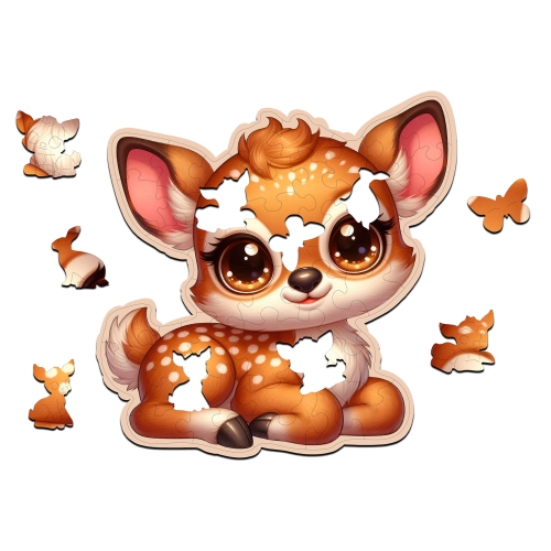 Puzzle Drewniane Sarenka 49 elementów